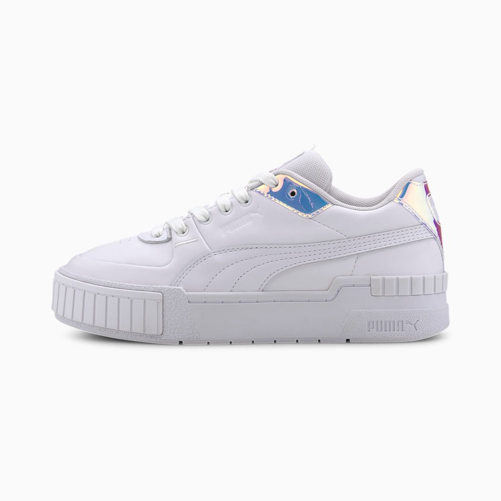 Puma Cali Sport Glow Női Sportcipő - Fehér/Lila ( Hungary - PMUDR5906 )